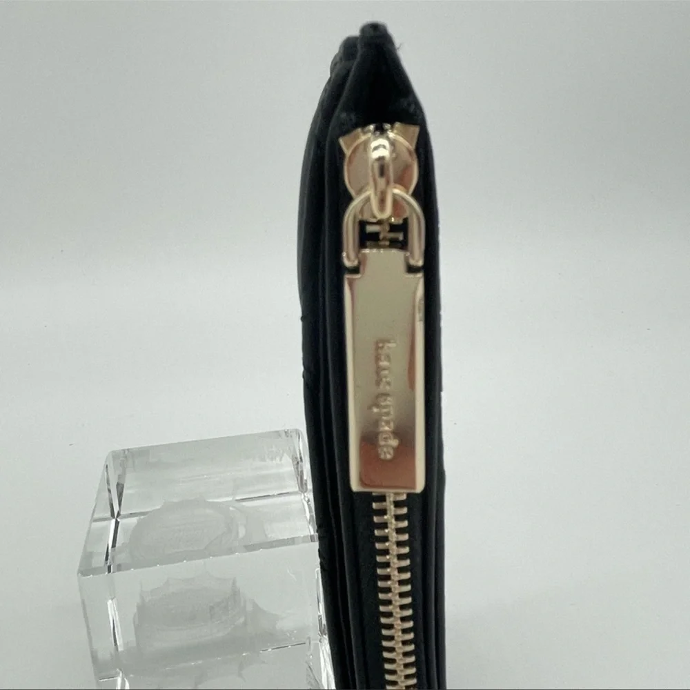 Kate Spade Slim Card Holder Wallet Black - Picture 4 of 9